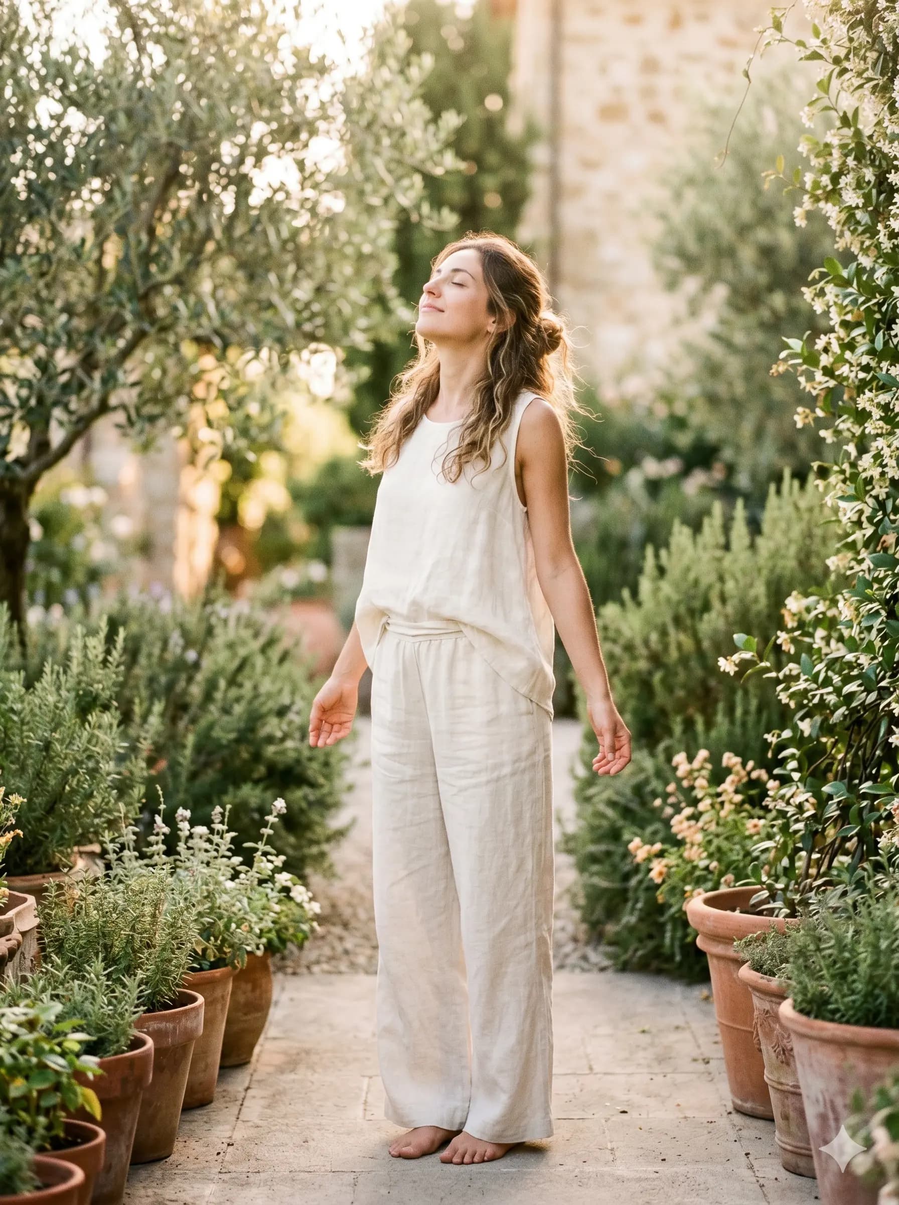 Donna che sente i benefici di DRENA & DETOX